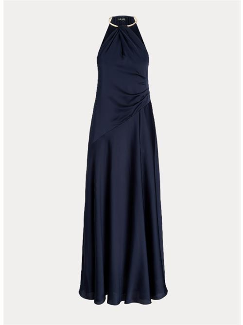 HALTER DRESS LAUREN RALPH LAUREN | 253925627002410 NAVY